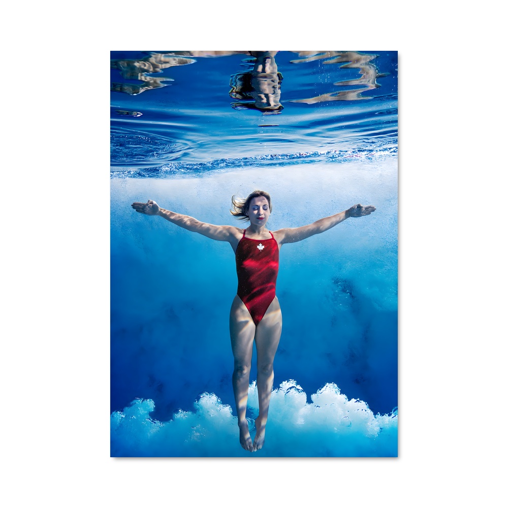 Poster Lysanne richard – affiche Plongeon de falaise
